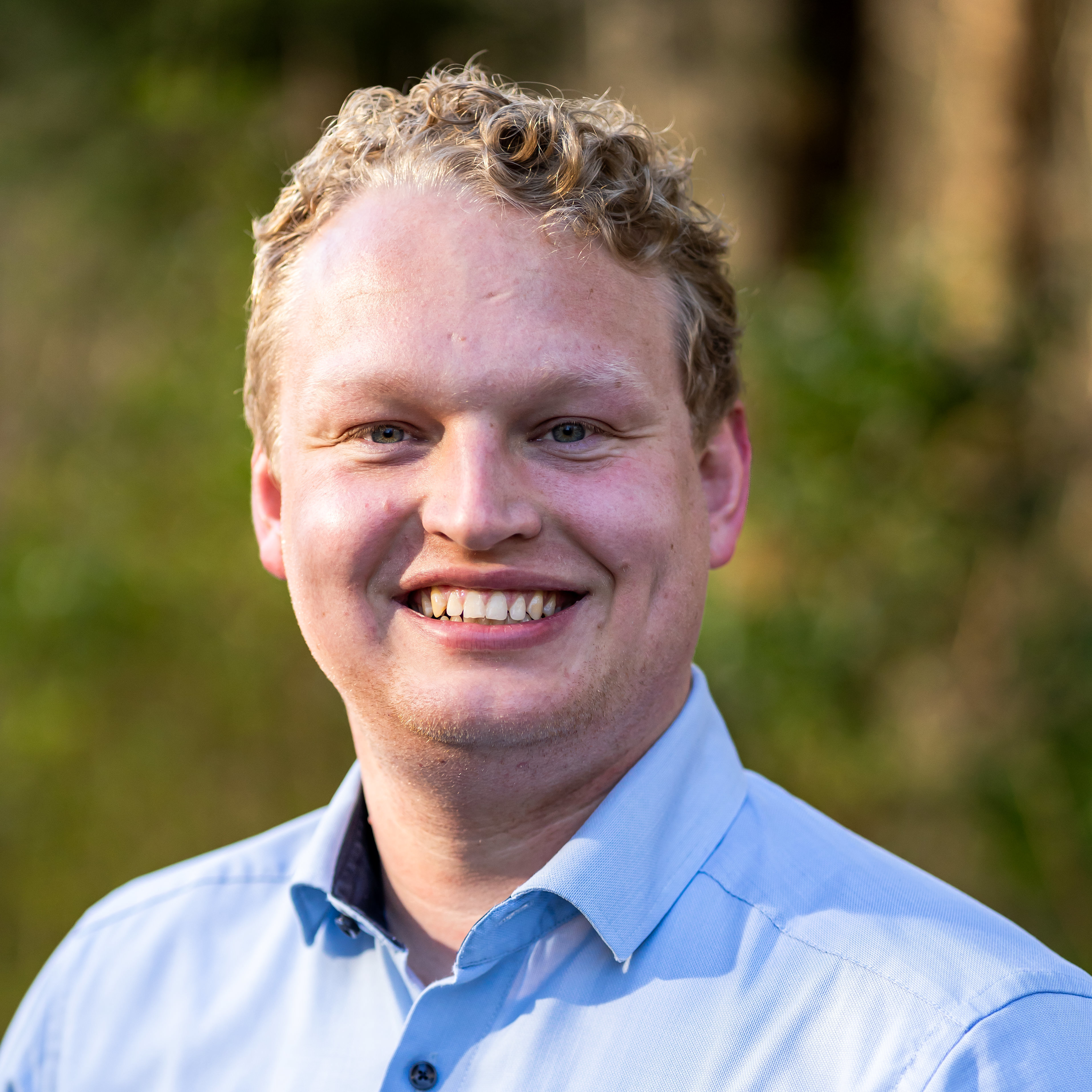 Portret van Niels de Groot